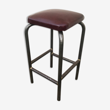 Tabouret haut vintage 1950