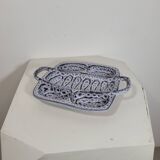 Vintage ceramic aperitif tray / server 'austruy' from vallauris
