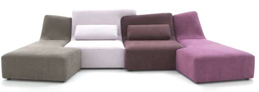High-end canapé Ligne Roset model Confluence