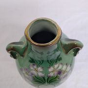 Saint-Amand hamage earthenware vase