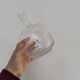Ball carafe molded glass
