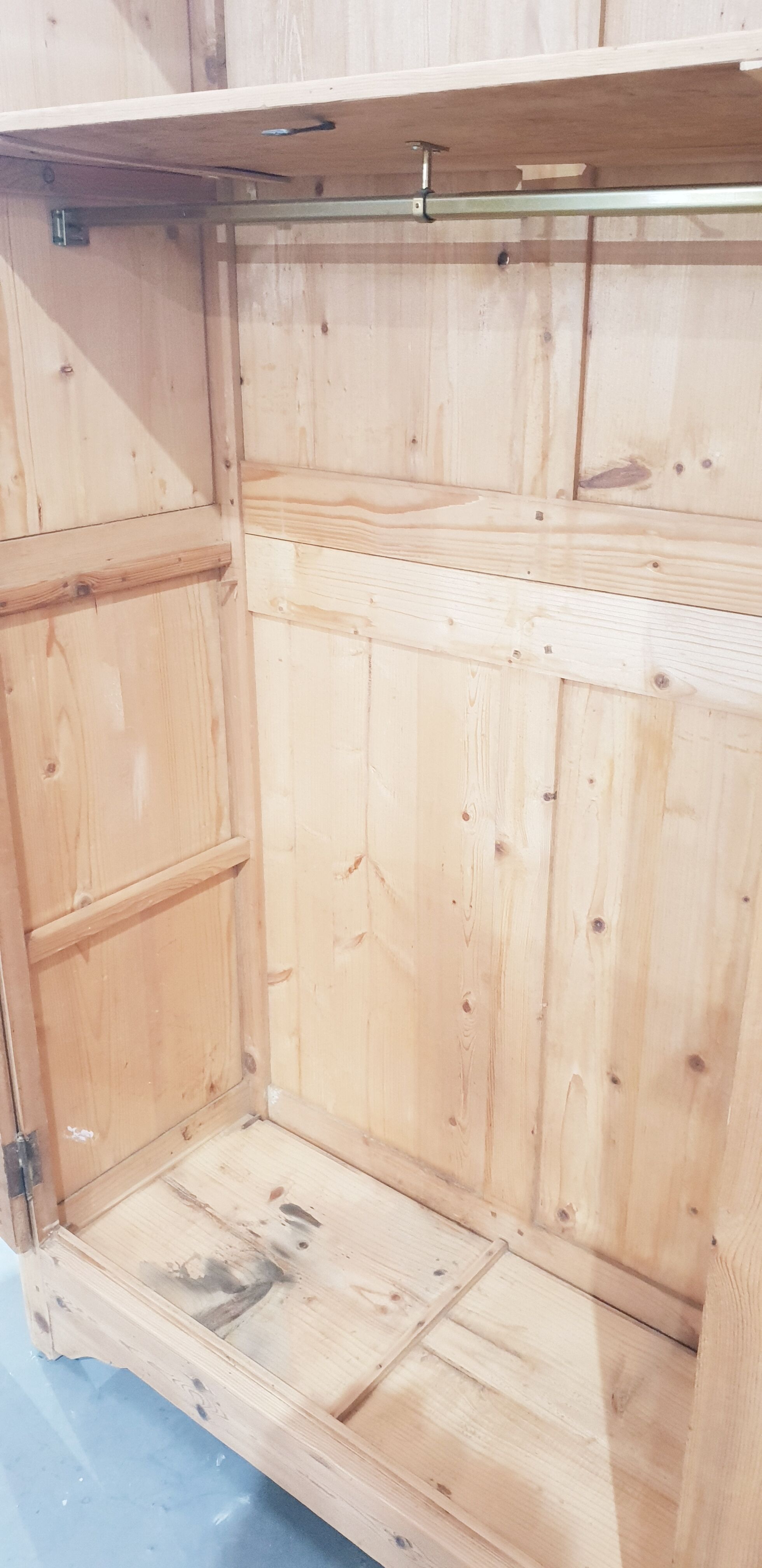 Antique pine cabinet