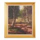 Peinture « The Deep in the forest », design scandinave, années 1970