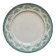Antique flat plate, ironstone, Onnaing, Roses Mousses pattern.