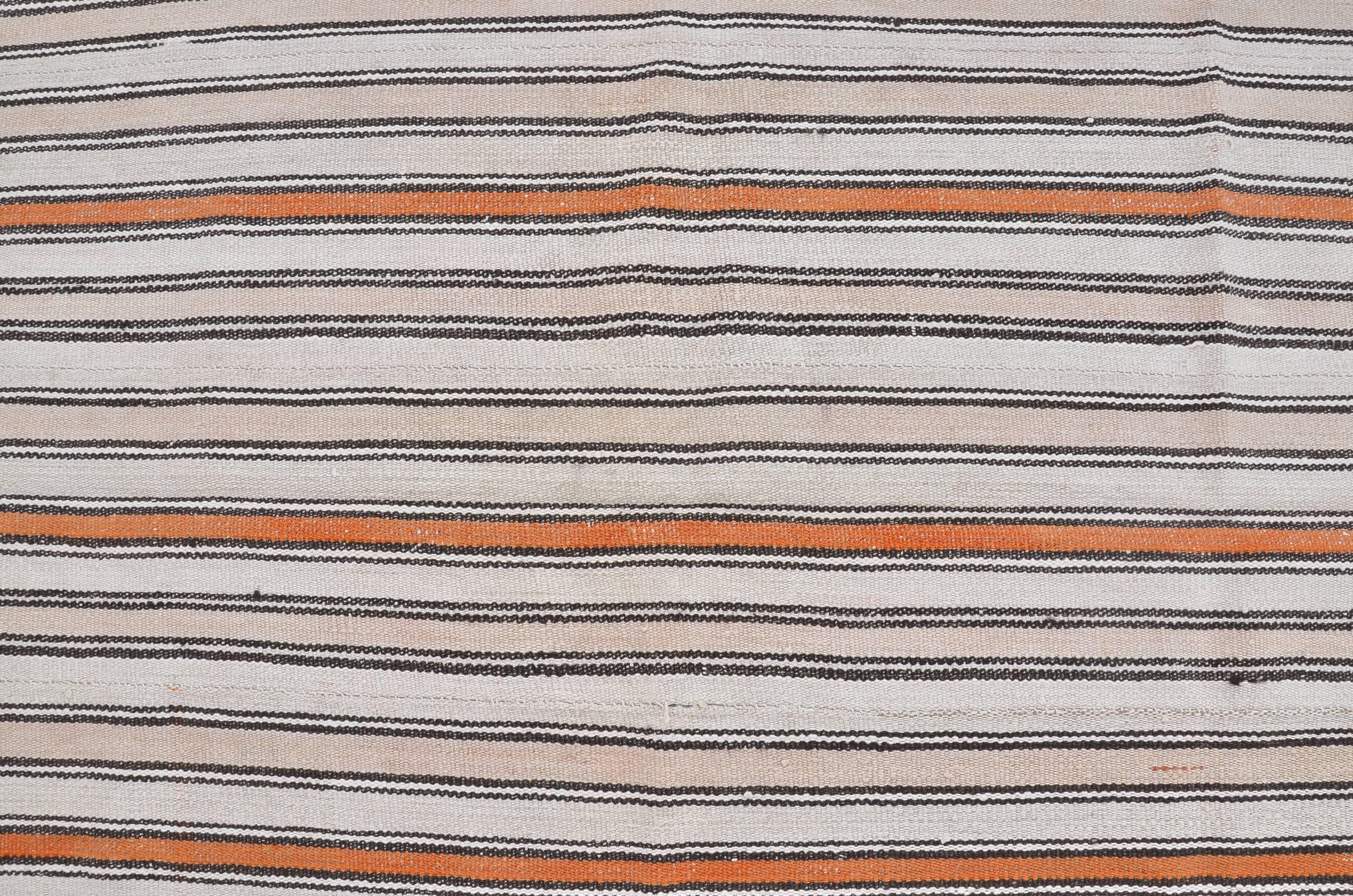 Vintage Handwoven Anatolian Kilim Rug sku 3688