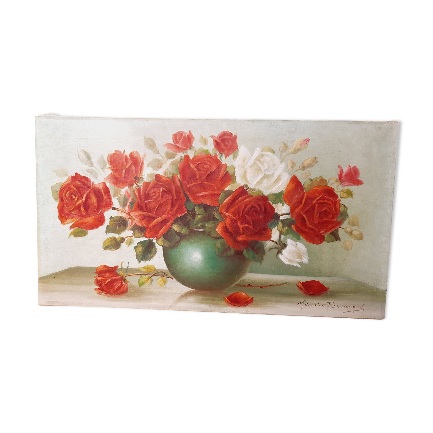 Still life bouquet of roses