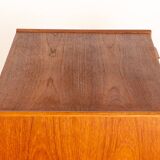 Commode Danoise 4 tiroirs en teck par Henning Jørgensen pour Fredericia.