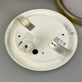 Plafonnier verre  design lampe 70s