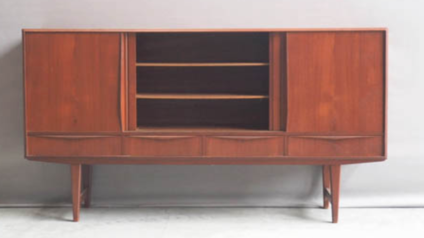 Buffet  E.W Bach pour Sejling Skabe années 60