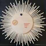 Miroir bambou fait main, 32 cm