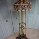 Rattan Wicker Floor lamp, around 1900