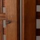 Vintage wooden room divider 3-part room screen in pine