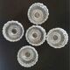 Set of 6 fruit bowls Ittalia 1970s Diameter 11.2 cm