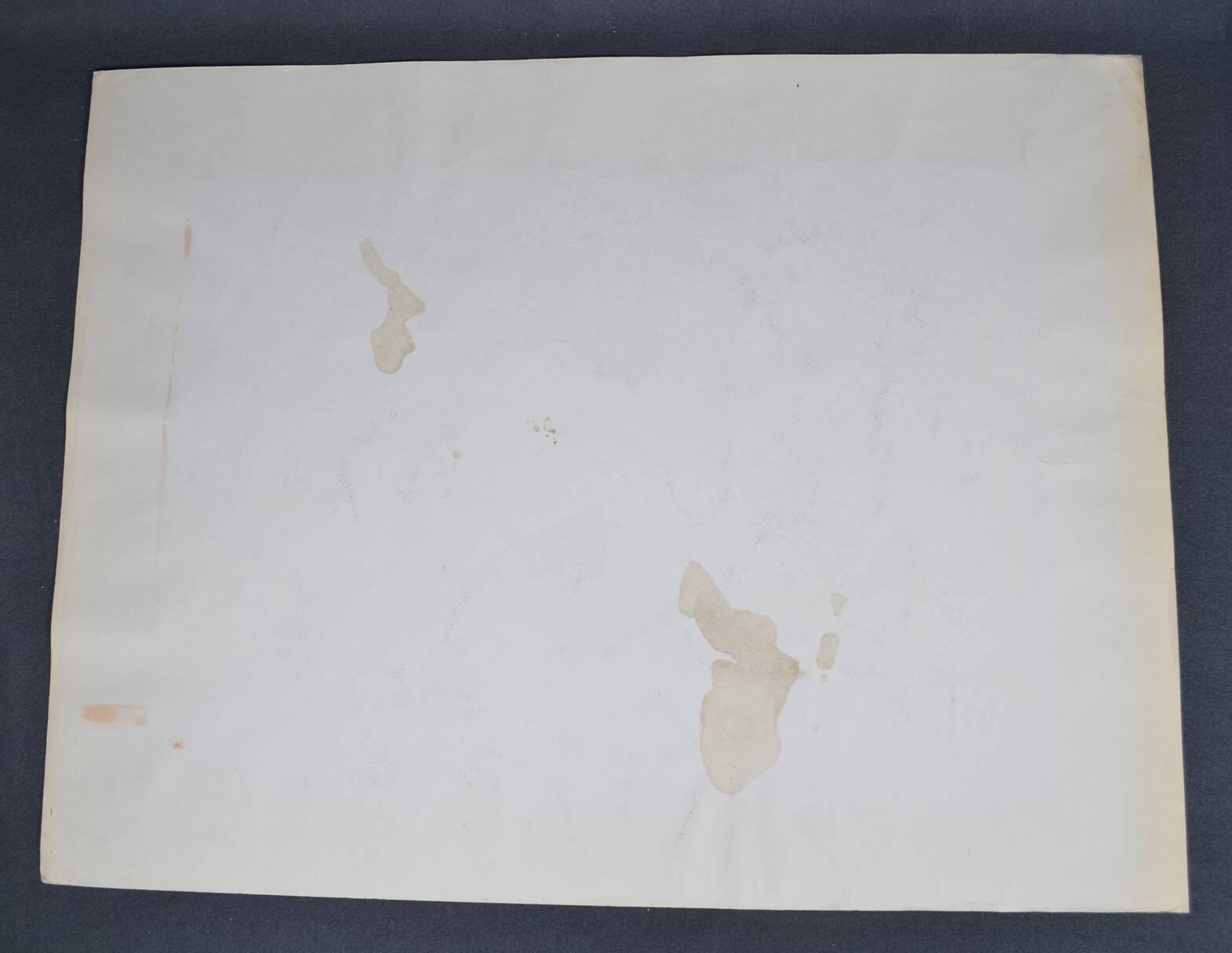 Jean Poulet (1926-2006) "the dead city" Oil on paper