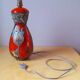 Fat lava 50s lamp base