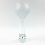 Scandinavian Minimalist Glass Vase from Bergdala, Sweden, 1970s