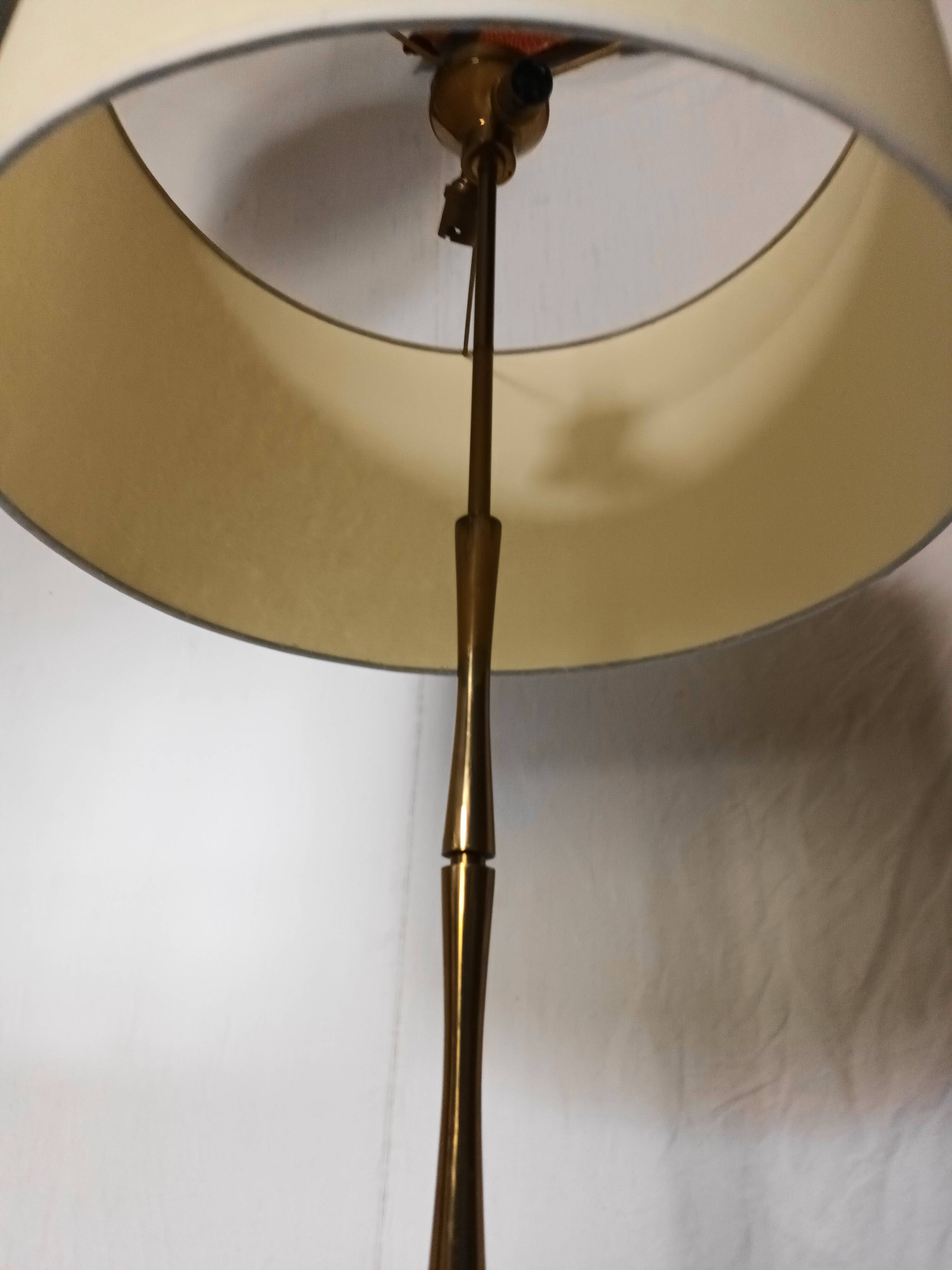 Lampadaire bambou des années 60
