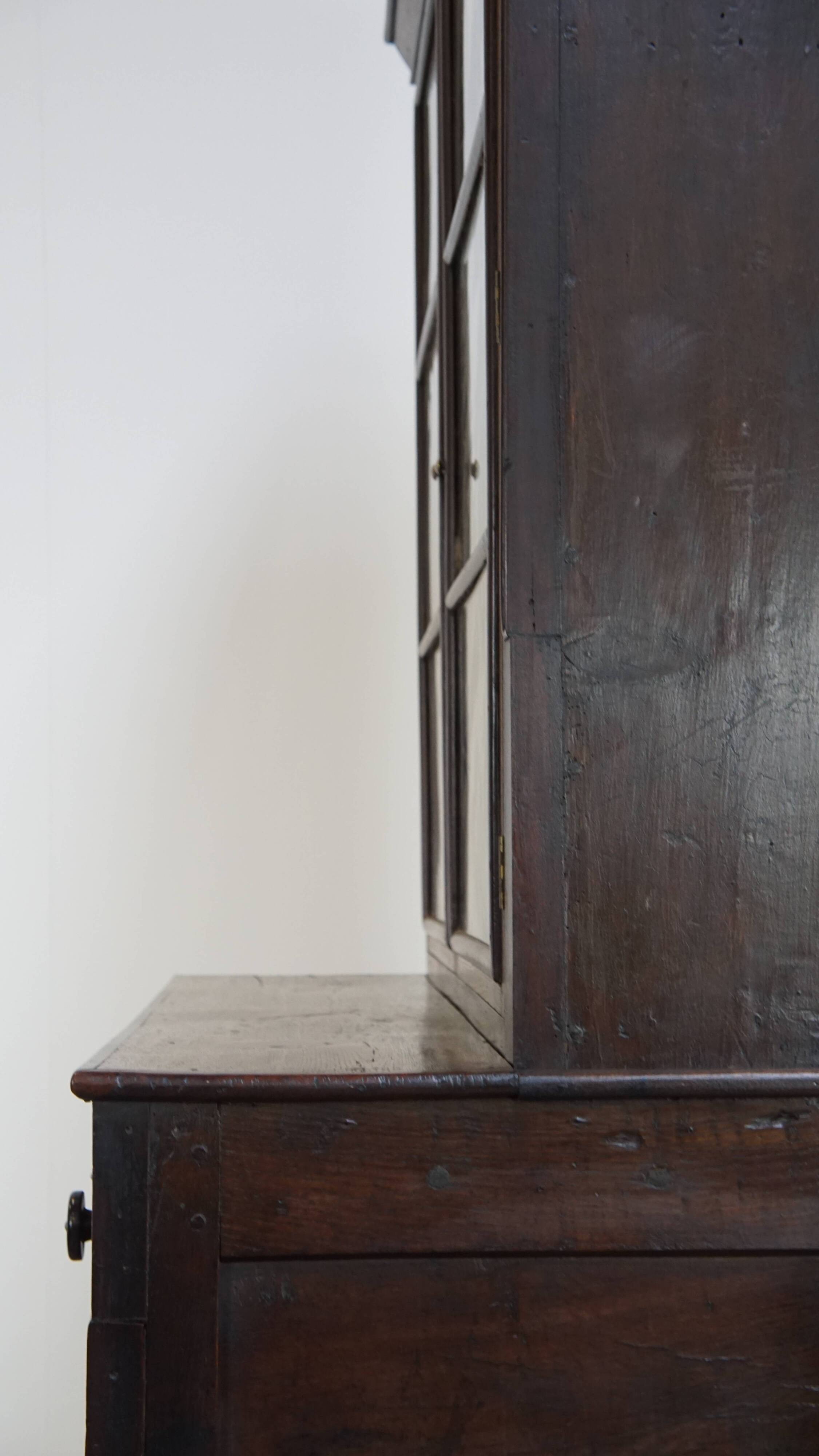 Antique English Buffet / Bookcase from the Early 19th Century