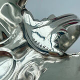 Christofle Silver-Plated Bonbonniere Serving Dish, Louis XV Style, Art Nouveau Period