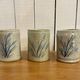 Trio de mugs en grès 