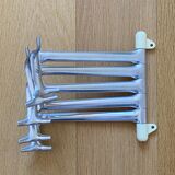 Adjustable wall hook 5 branches Evenlux