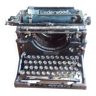 Ancienne machine à écrire underwood