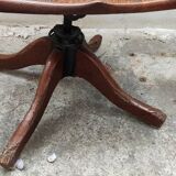 Old American office chair circa 1940 in oak