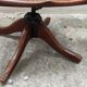 Old American office chair circa 1940 in oak