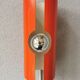 Raak Amsterdam orange wall applique from the 1970s