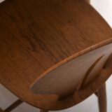 Fdb møbler dining room set consisting of 6 chairs by ejvind a.