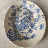 Longwy earthenware oval dish