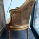 Fauteuil de bureau style Louis XVI