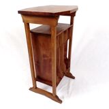 Vintage table-piece furniture with music magazines