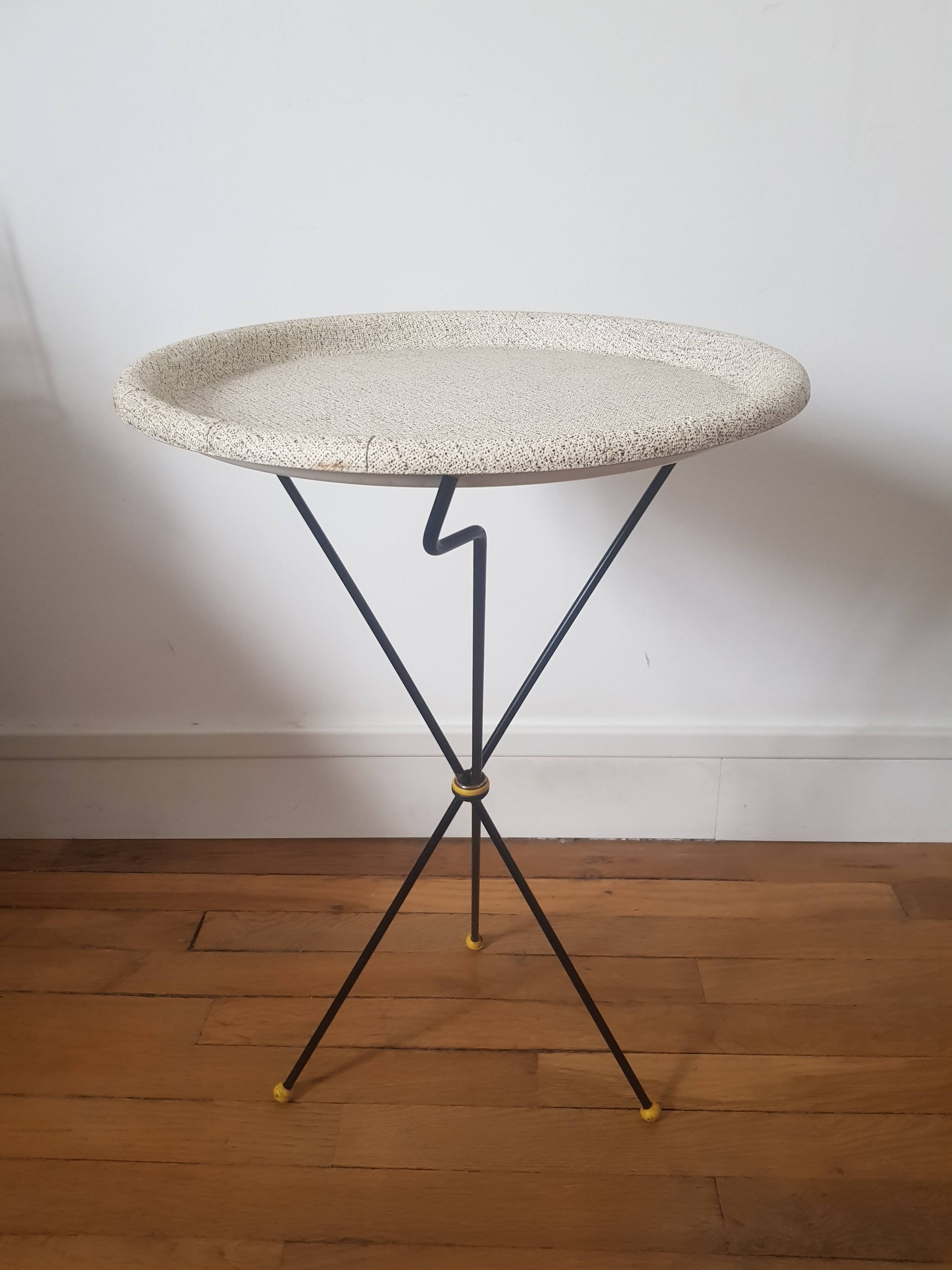 Vintage pedestal table