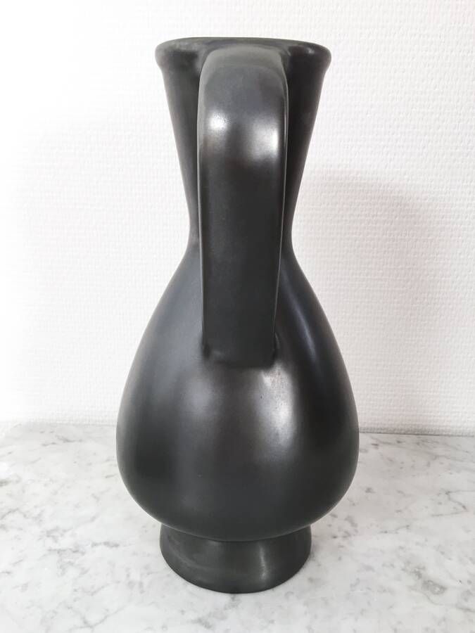 Two-tone vase signed JM Faux – circa 1960