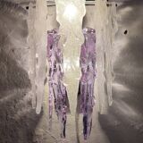 Applique de cristal. Italie, années 1970.