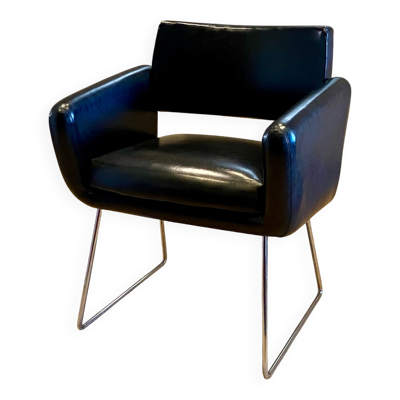 Fauteuil attribué à Joseph-André Motte pour Steiner, années 1960
