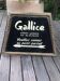 Plaque fonte