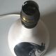 Ceramic lamp foot signed vintage 50 years