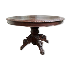 table ovale Napoléon