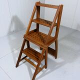 Teak library step chair, Denmark