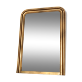 Miroir Louis-Philippe doré