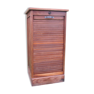 Oak curtain binder Storage cabinet Art-Deco period