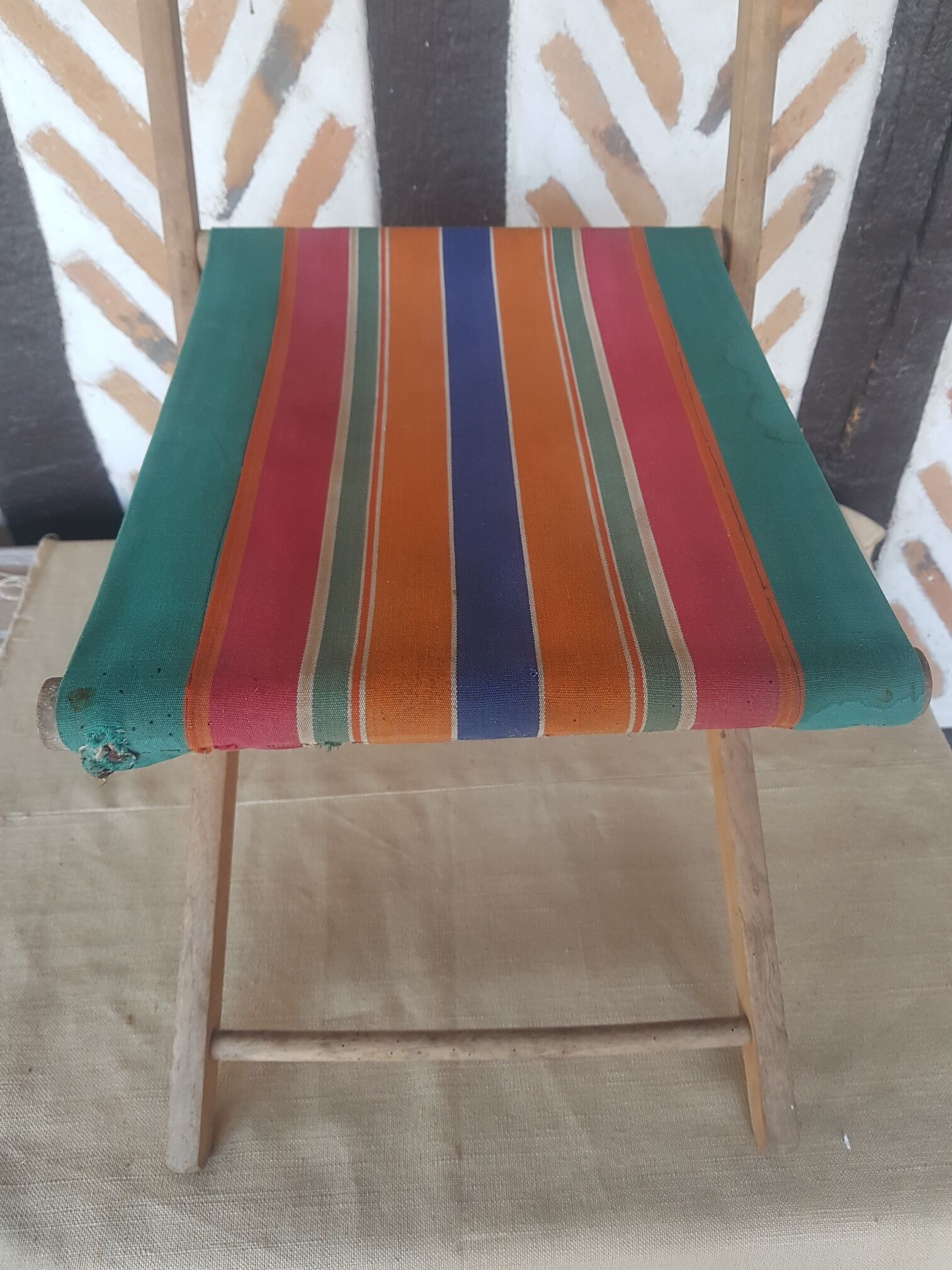 Vintage camping chair