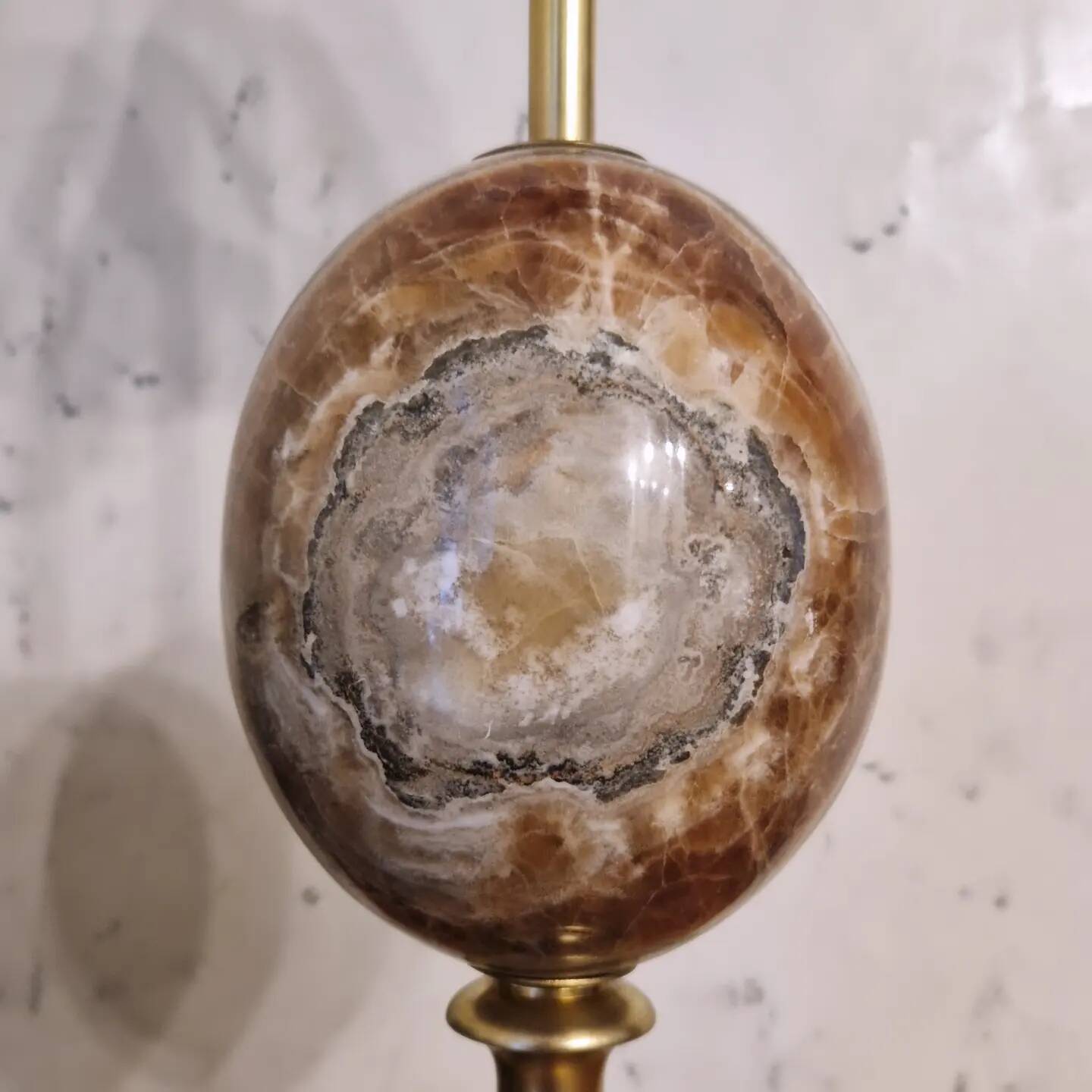 ée Charles Made in France signed, marble egg model from the 70's.