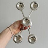 Chandelier ancien à 5 branches en métal