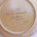 lot 5 saucers diam 13.5 Sarreguemines