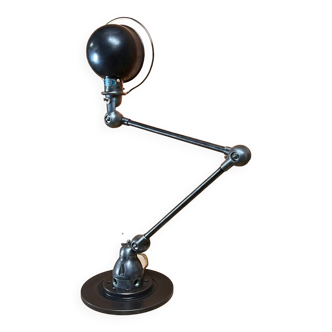 Jieldé patinated industrial lamp