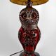 Important ceramic lamp / floor lamp, Owl, by Walter Gerhards