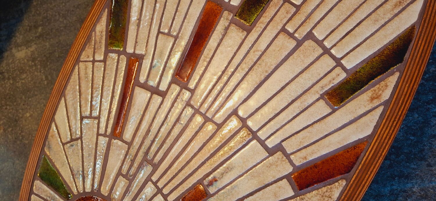 Ceramic coffee table